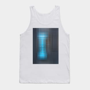 CAPITAL LETTER I. BLURRED but BOLD UPPER CASE Tank Top